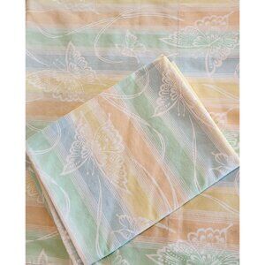 Colorful Butterfly Vintage Pillowcase Set (2) Springs Mills